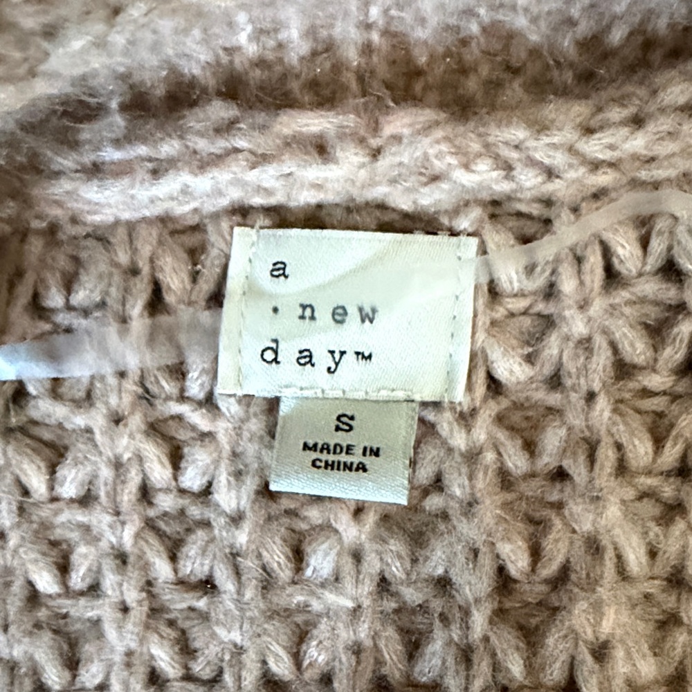 A NEW DAY - camel long cardigan - Picture 3 of 6